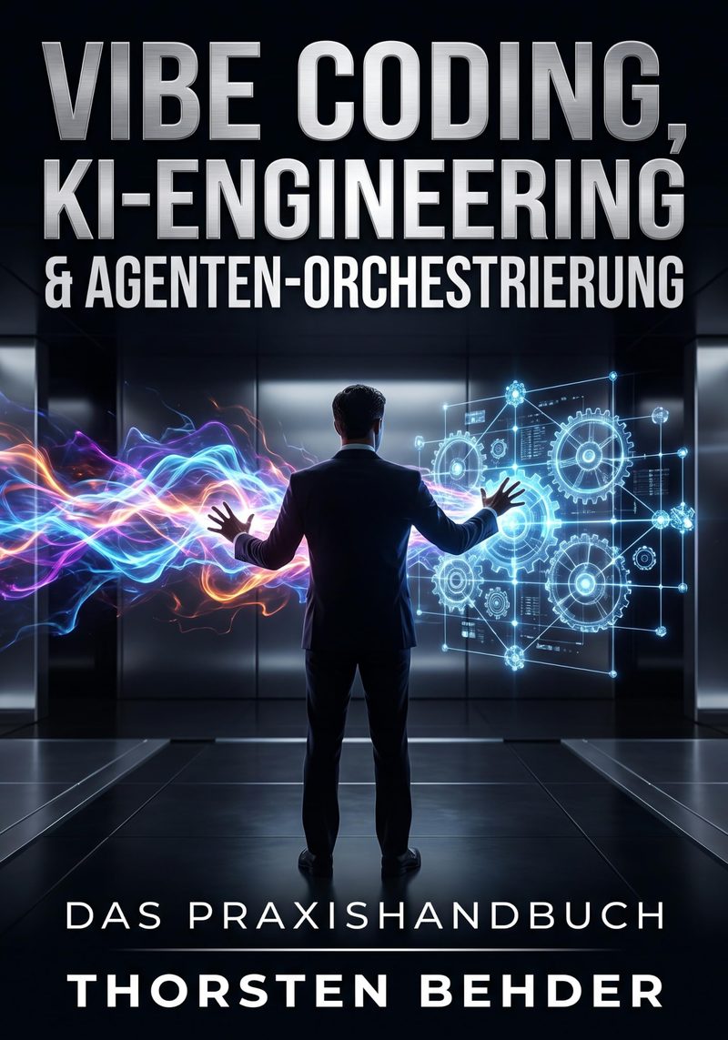 Cover: Vibe Coding, KI-Engineering & Agenten-Orchestrierung